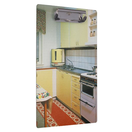 Retro  1950s Keukenscène klembord (Rechts)