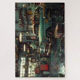 Retro 1950s Mechanica Garage Legpuzzel