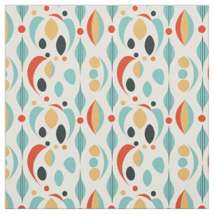Retro 1950's Mid-Century Modern Pattern Stof