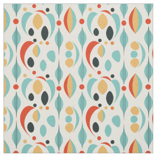Retro 1950's Mid-Century Modern Pattern Stof