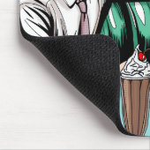 Retro 1950's Paar bij Diner Muismat (Hoek)