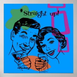 Retro 1950's Poster - Originele kunst van Cindy Hi