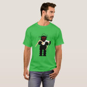 Retro 1950s Robot T-shirt (Voorkant volledig)