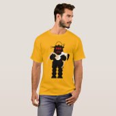Retro 1950s Robot T-shirt (Voorkant volledig)