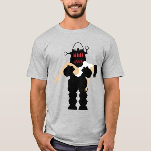 Retro 1950s Robot T-shirt (Voorkant)