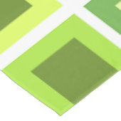 Retro 1950s Tegels Patroon Chartreuse Groen Tafelkleed (Gekanteld)