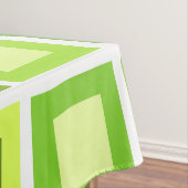 Retro 1950s Tegels Patroon Chartreuse Groen Tafelkleed (Voorbeeld)