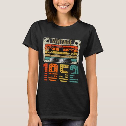 Retro 1952 71st Birthday T-shirt (Voorkant)