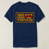  Retro 1953 Masterstuk Cassettebandje T-shirt (Design voorkant)