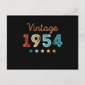Retro 1954 70e verjaardag cadeau 70 jaar oud briefkaart (Voorkant)