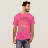 Retro 1955 Geboortedatum december 2010: legend sin T-shirt (Voorkant volledig)