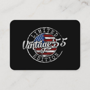 Retro 1955 Stempel 71e Verjaardag Cadeau Mannen Vr Visitekaartje