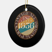 Retro  1956 keramisch ornament (Links)
