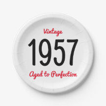Retro 1957 Gerijpt Tot Perfectie 60 Verjaardagsfee