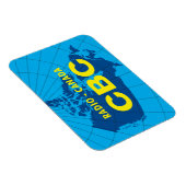 Retro 1958-1966 Logo Magneet (Rechterzijde)