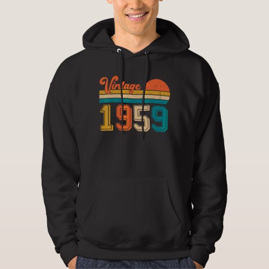 Retro  1959 hoodie (Voorkant)