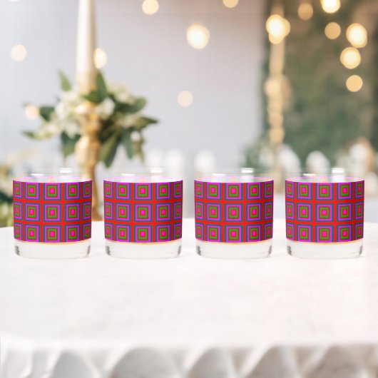 Retro 1960 barware whisky glas (Insitu (Huwelijk))