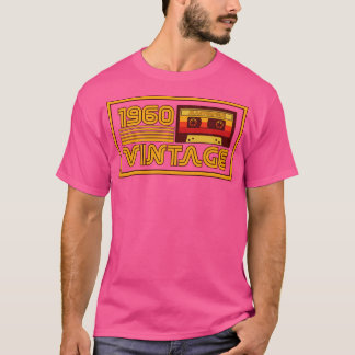 Retro 1960 Masterstuk Cassettebandje T-shirt