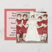 Retro 1960s Bachelorette Party Kaart (Voorkant / Achterkant)