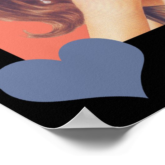 Retro 1960s Love Poster (Hoek)