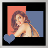 Retro 1960s Love Poster (Voorkant)