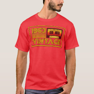 Retro 1963 Masterpiece Cassettebandje T-shirt