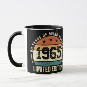Retro 1965 60e verjaardag mok