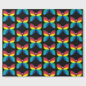 Retro 1966-1974 cadeaupapier (Vlak)