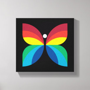 Retro 1966-1974 canvas afdruk