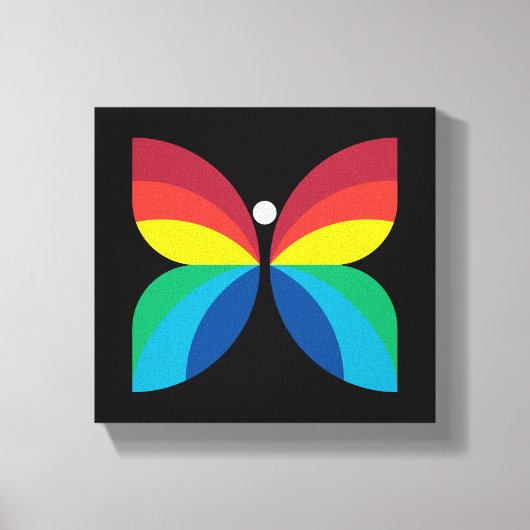 Retro 1966-1974 canvas afdruk (Voorkant)