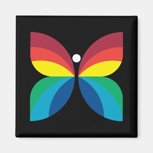 Retro 1966-1974 magneet (Voorkant)