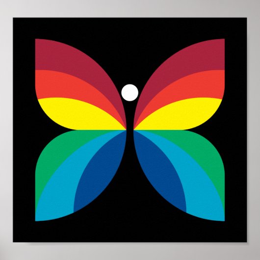 Retro 1966-1974 poster (Voorkant)