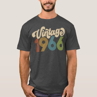 Retro 1966, 60e verjaardag, 60e verjaardag,  t-shirt