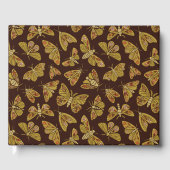 Retro 1970s Moths Gastenboek (Voorkant)