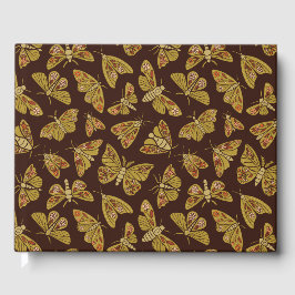 Retro 1970s Moths Gastenboek