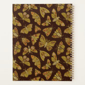 Retro 1970s Moths Planner (Achterkant)