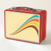 Retro 1970's Stripes Monogram (Achterkant)