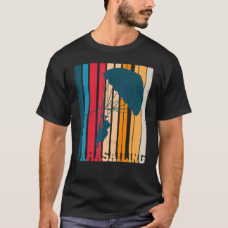 Retro 1970's Style Parasailing Parasaile T-shirt