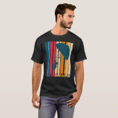 Retro 1970's Style Parasailing Parasaile T-shirt (Voorkant volledig)