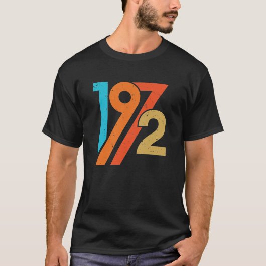 Retro 1972 t-shirt (Voorkant)
