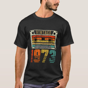 Retro  1973 49th Birthday T-shirt