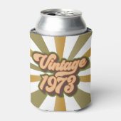 Retro 1973 blikje koeler (Blikje Voorkant)