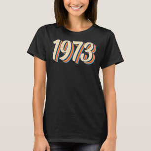 Retro 1973 Feministische Vrouwenrechten Pro Keuze T-shirt