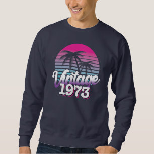 Retro 1973 Limited Vogeldag-cadeauidee Trui