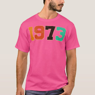 Retro  1973 Typografie T-shirt