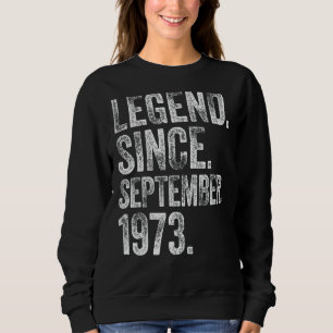 Retro 1973 Verjaardag September Geboren legende si Trui