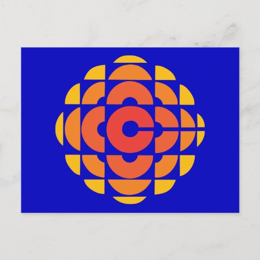 Retro 1974-1986 briefkaart (Voorkant)