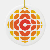 Retro 1974-1986 keramisch ornament (Achterkant)