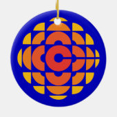 Retro 1974-1986 keramisch ornament (Achterkant)