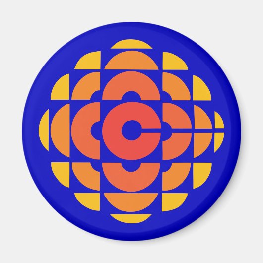 Retro 1974-1986 magneet (Voorkant)